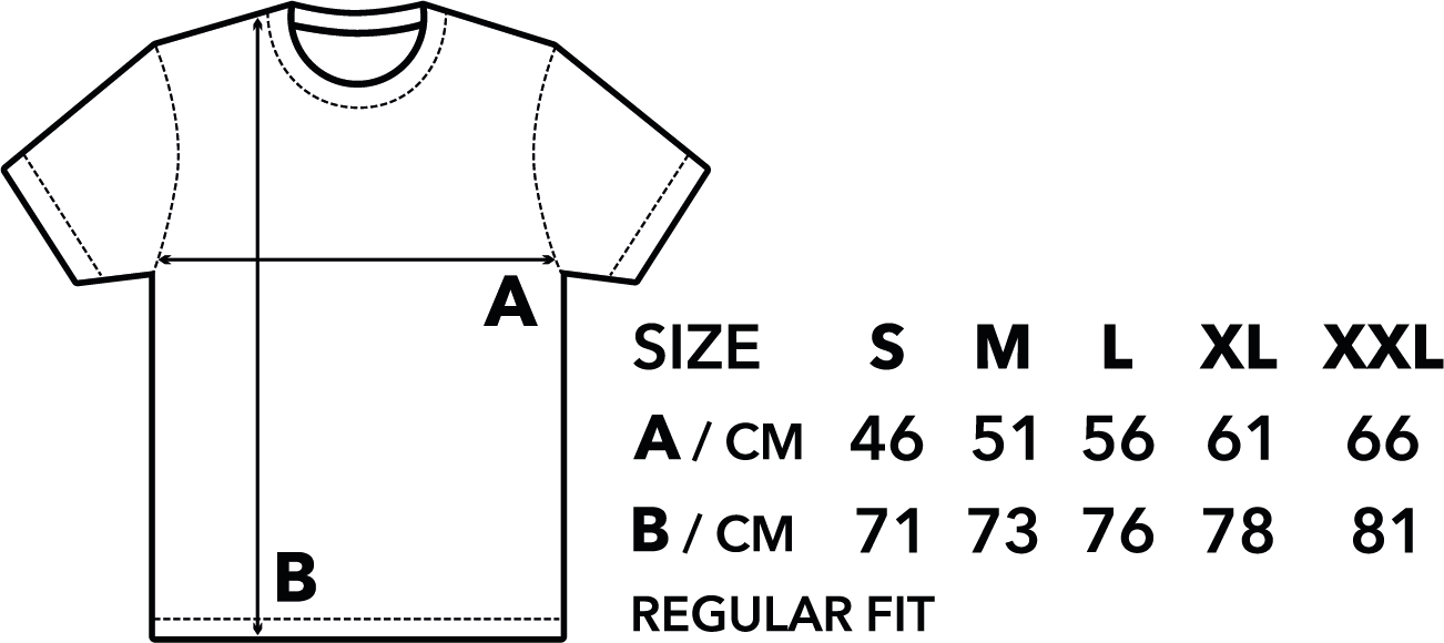 SIZE CHART - TEE